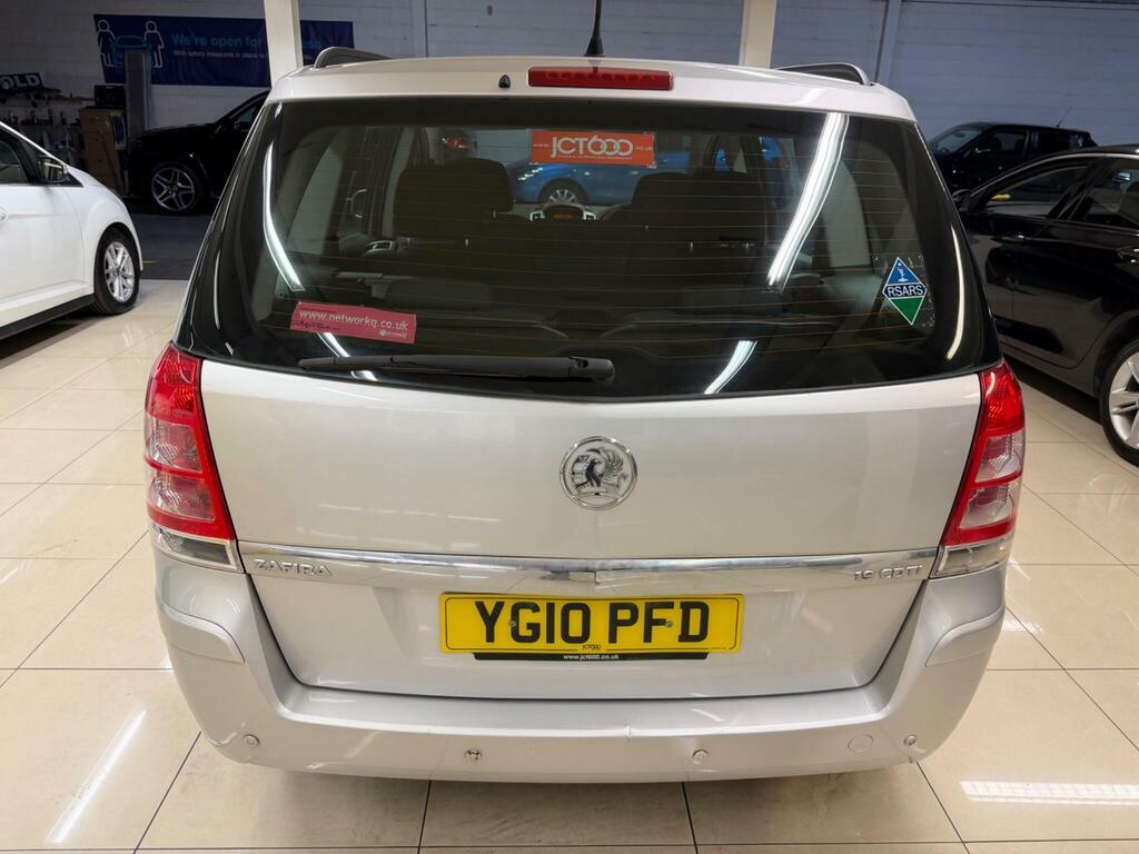 Vauxhall Zafira 1.9 Cdti Exclusiv Euro 4 YG10PFD Silver #5