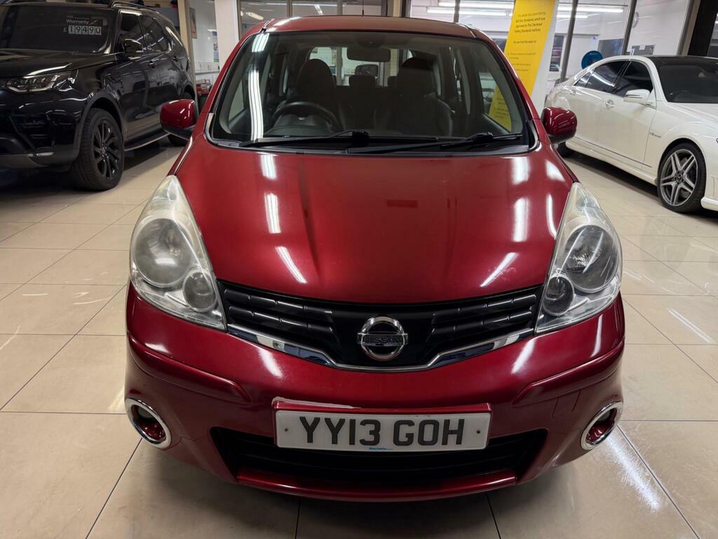 Nissan Note 1.4 16V Acenta Euro 5 Red #2