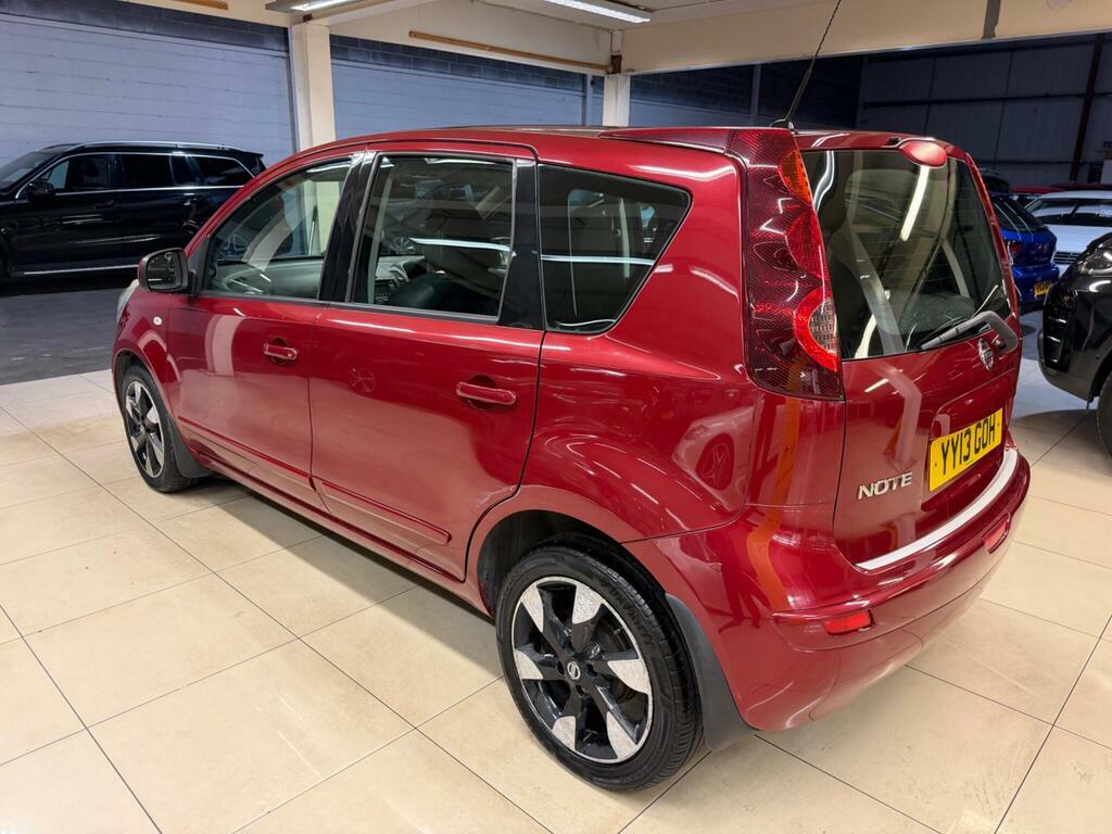 Nissan Note 1.4 16V Acenta Euro 5 Red #4