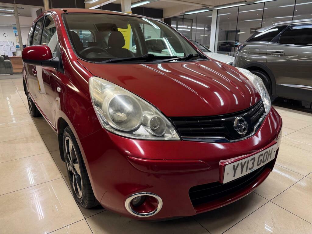 Nissan Note 1.4 16V Acenta Euro 5 Red