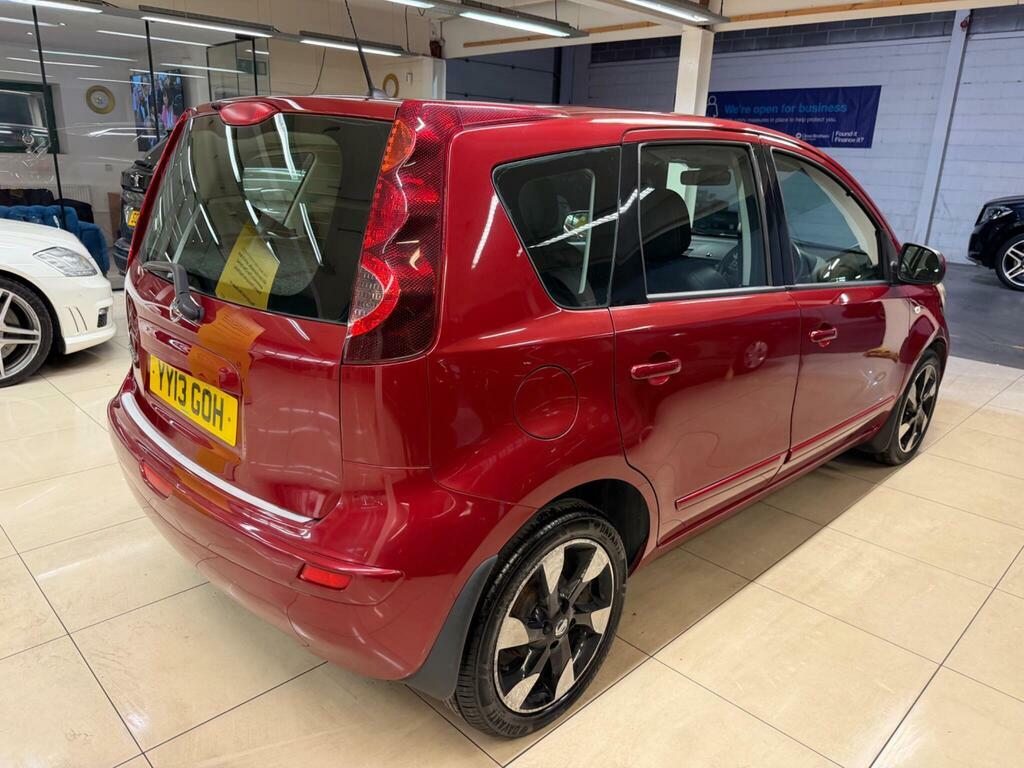 Nissan Note 1.4 16V Acenta Euro 5 Red #6