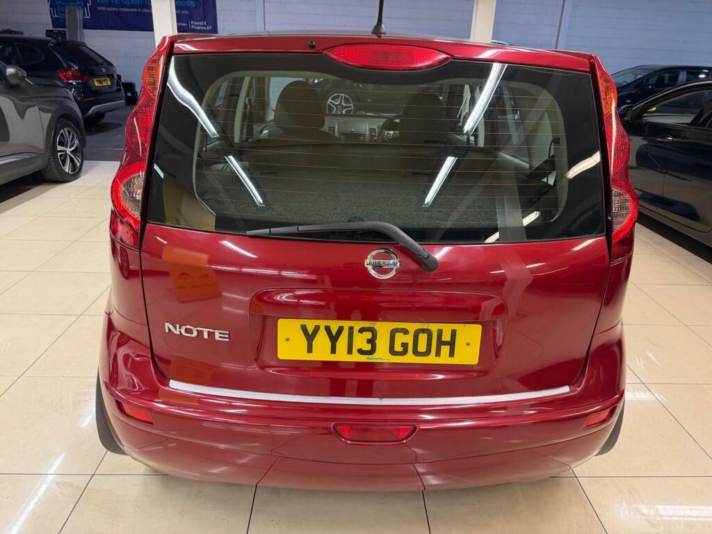 Nissan Note 1.4 16V Acenta Euro 5 Red #5
