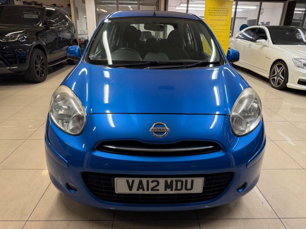 Nissan Micra 1.2 Dig-s Acenta Euro 5 S S Blue #2