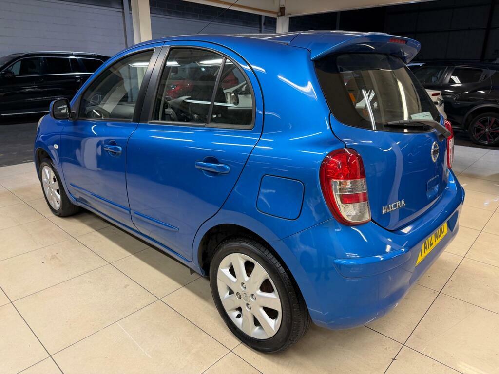 Nissan Micra 1.2 Dig-s Acenta Euro 5 S S Blue #4