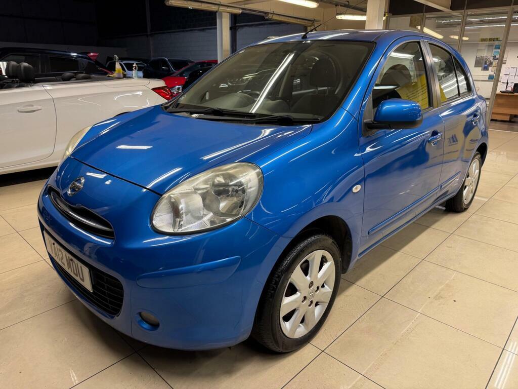 Nissan Micra 1.2 Dig-s Acenta Euro 5 S S Blue #3
