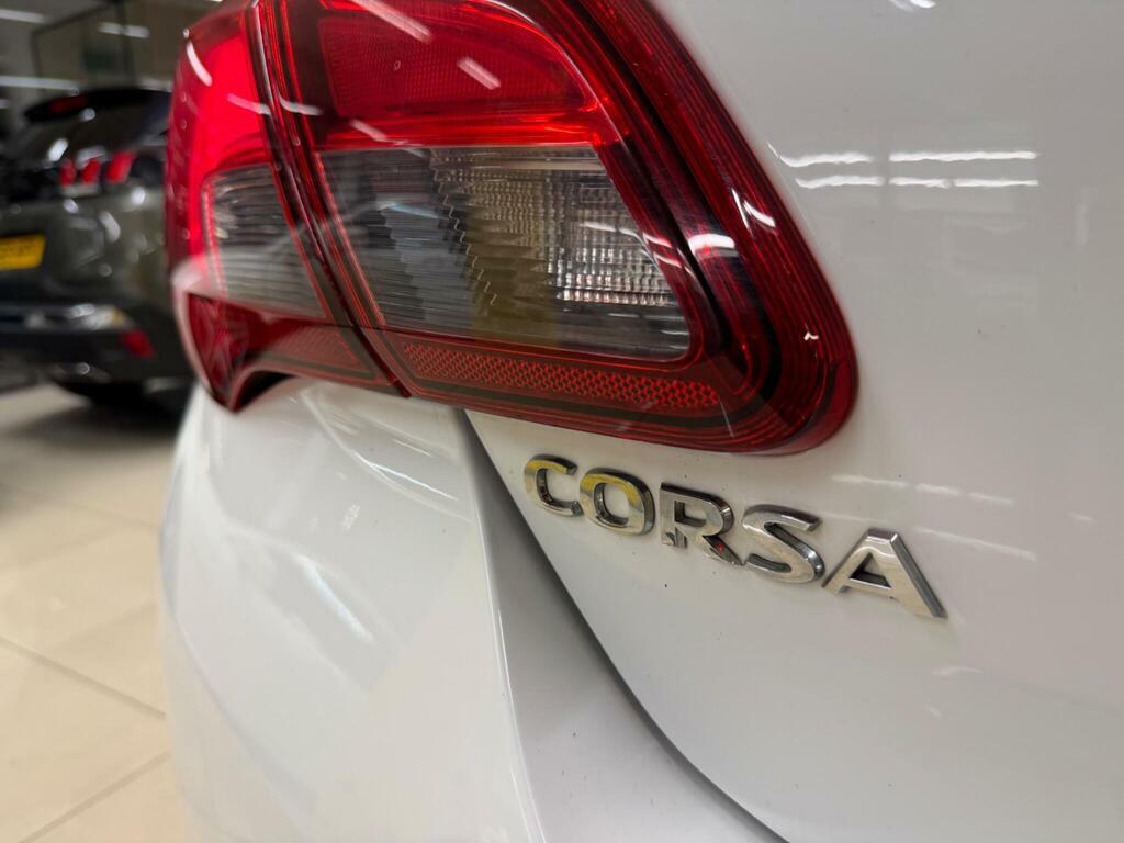 Vauxhall Corsa Hatchback White #8