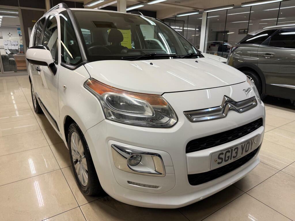 Citroen C3 Picasso 1.6 Vti Exclusive Egs6 Euro 5 White