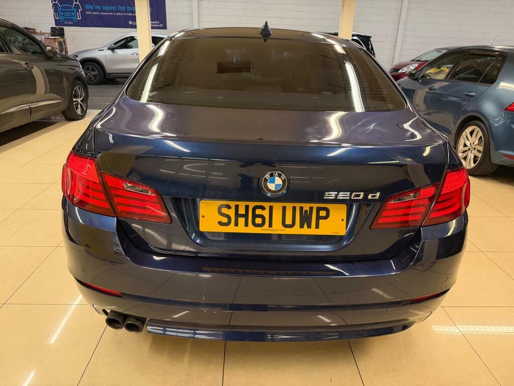 BMW 5 Series 2.0 520D Se Euro 5 S S Blue #5