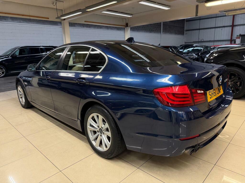 BMW 5 Series 2.0 520D Se Euro 5 S S Blue #4