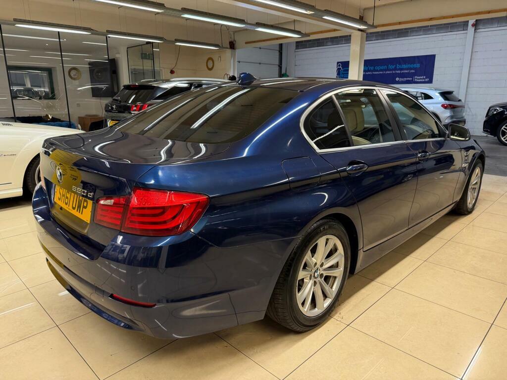 BMW 5 Series 2.0 520D Se Euro 5 S S Blue #6