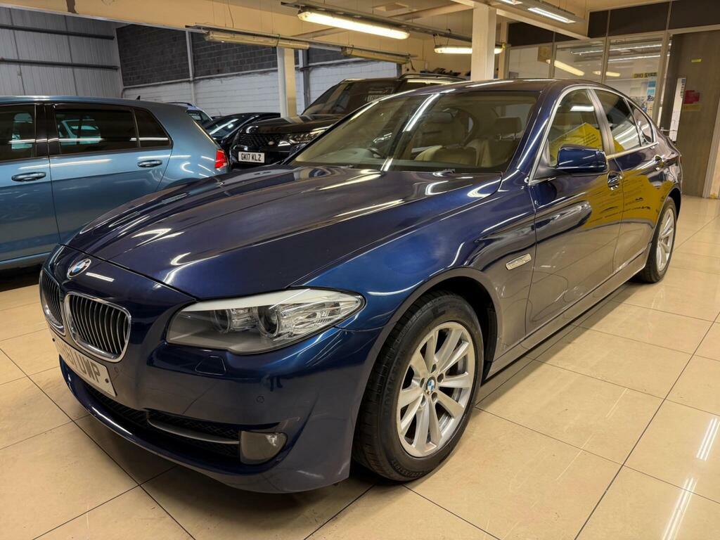 BMW 5 Series 2.0 520D Se Euro 5 S S Blue #3