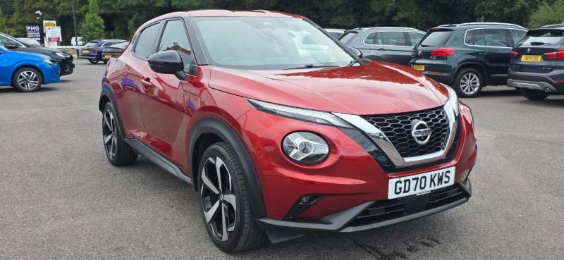 Nissan Juke 1.0 Dig-t 114 Tekna Red #3