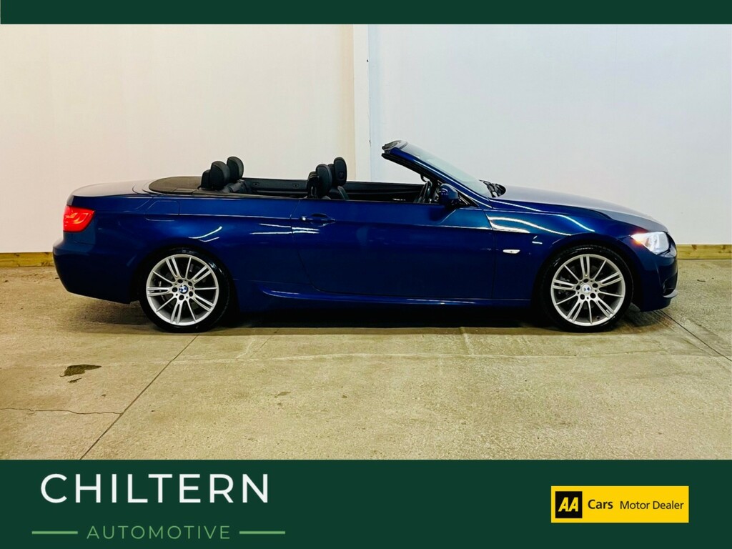 BMW 3 Series 3.0 330D M Sport Convertible Blue #3