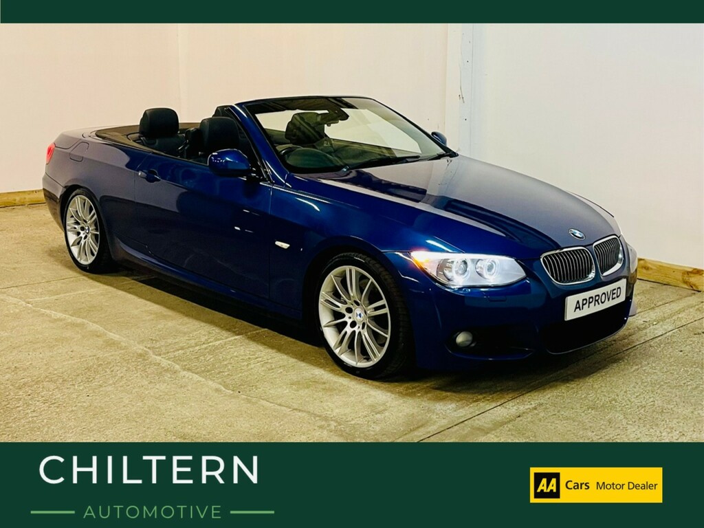 BMW 3 Series 3.0 330D M Sport Convertible Blue #2