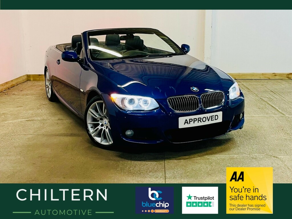 BMW 3 Series 3.0 330D M Sport Convertible Blue