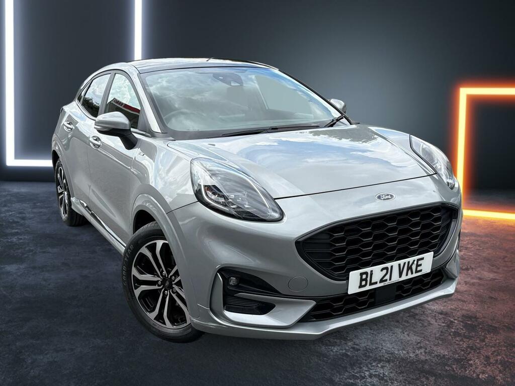 Ford Puma 1.0 Ecoboost Hybrid Mhev 155 St-line Silver