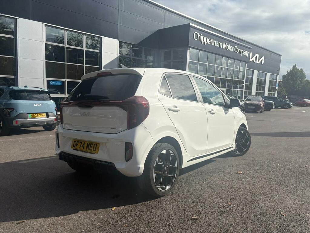 Kia Picanto 1.2 Gt-line S White #4