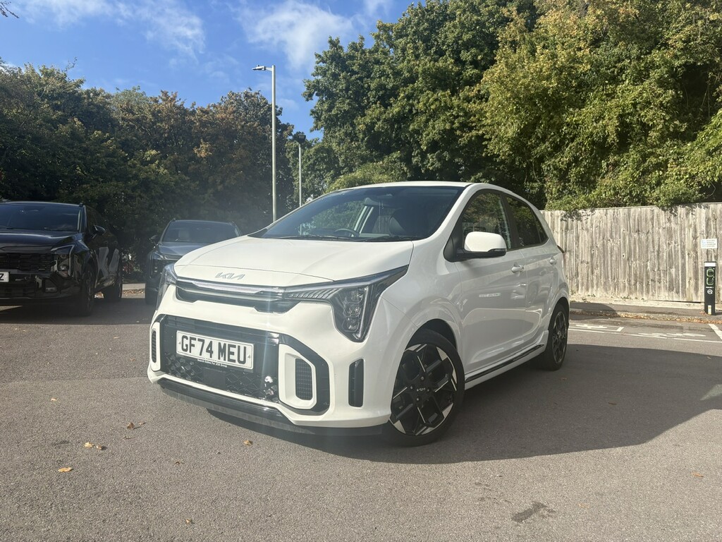 Kia Picanto 1.2 Gt-line S White #3