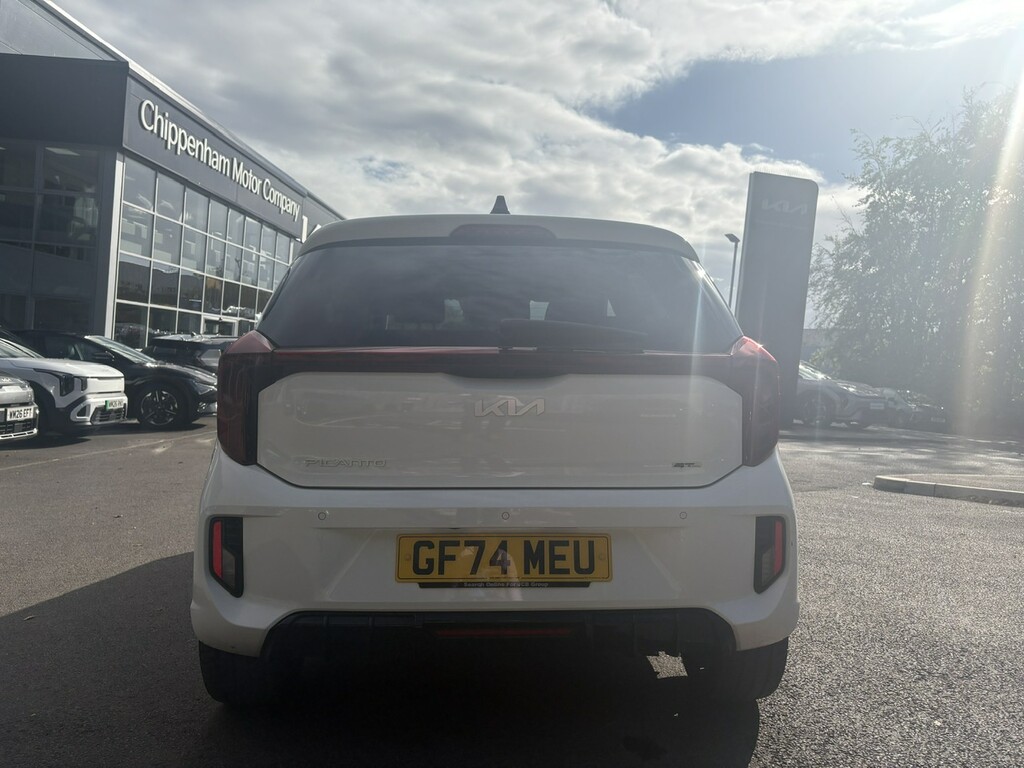 Kia Picanto 1.2 Gt-line S White #6