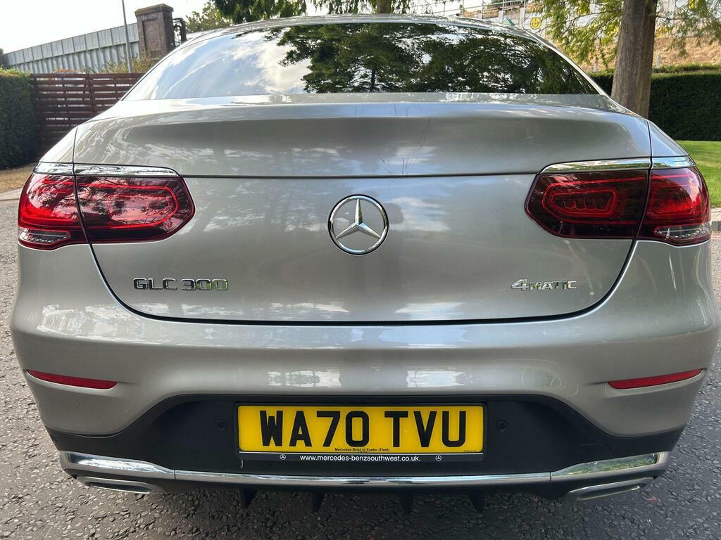 Mercedes-Benz GLC Class 2.0 Glc300 Mhev Amg Line Premium Plus Coupe G-tr Silver #3