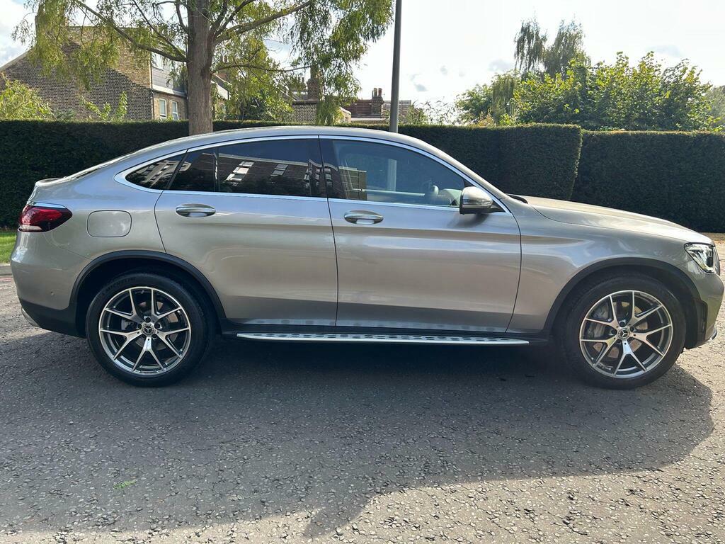 Mercedes-Benz GLC Class 2.0 Glc300 Mhev Amg Line Premium Plus Coupe G-tr Silver #5