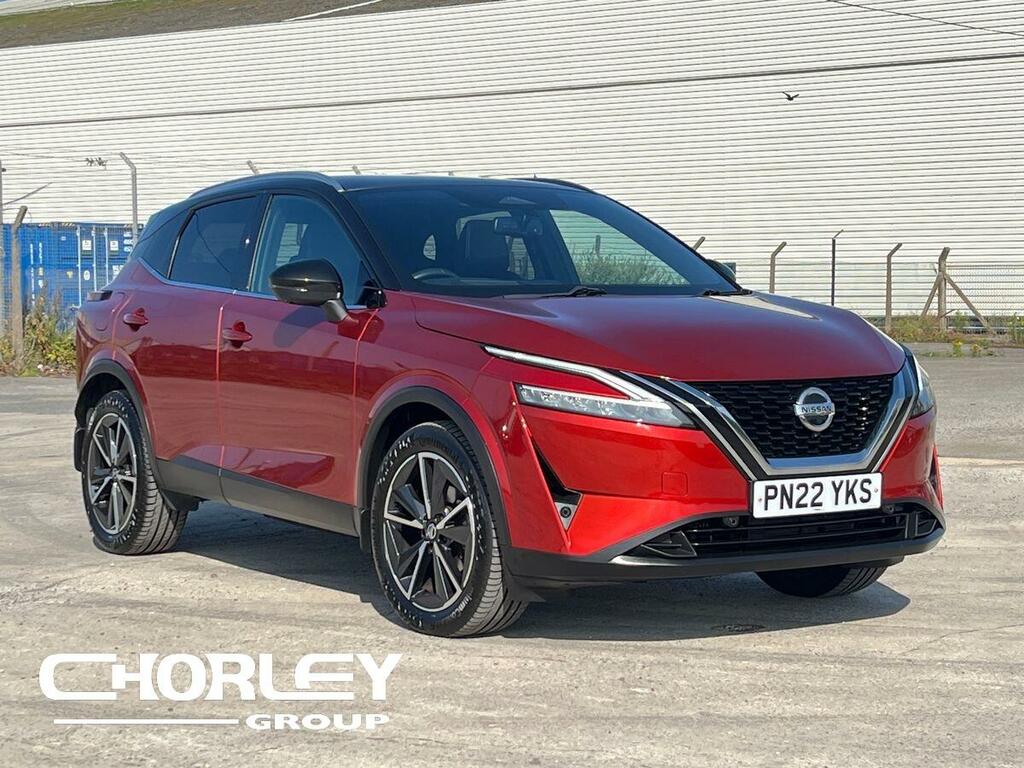 Nissan Qashqai 1.3 Dig-t Mhev Tekna Suv Hybrid Red