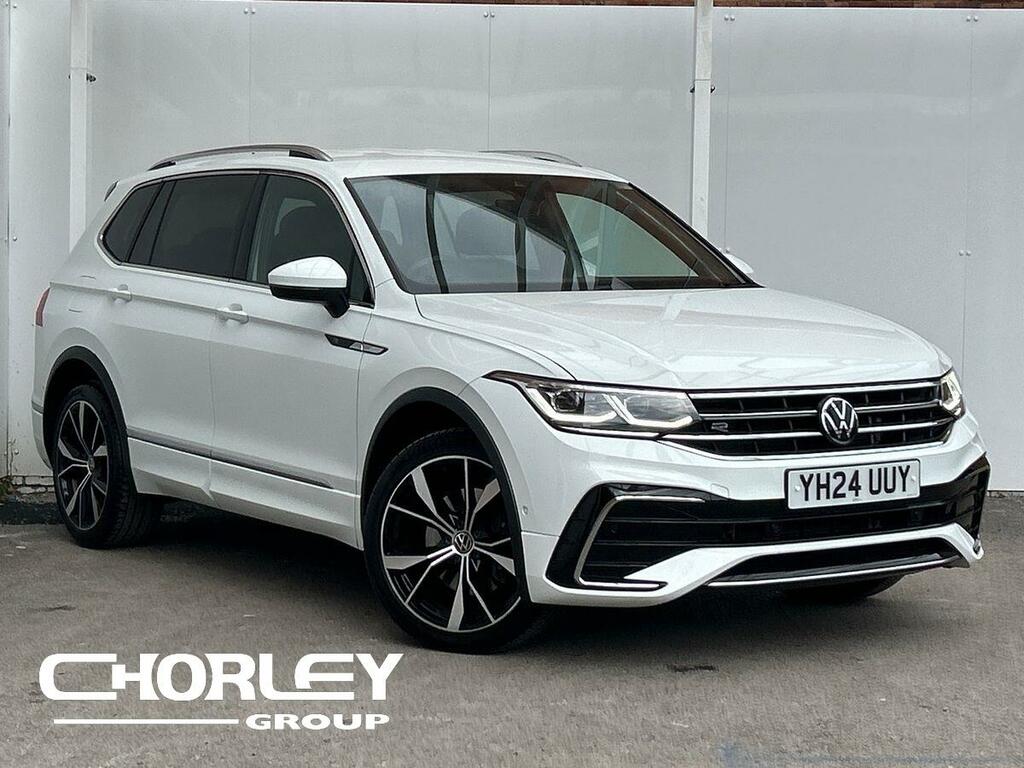 Volkswagen Tiguan Allspace 2.0 Tdi R-line Suv Dsg 4Motion Euro 6 White