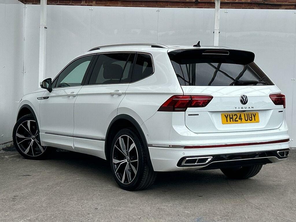 Volkswagen Tiguan Allspace 2.0 Tdi R-line Suv Dsg 4Motion Euro 6 YH24UUY White #3