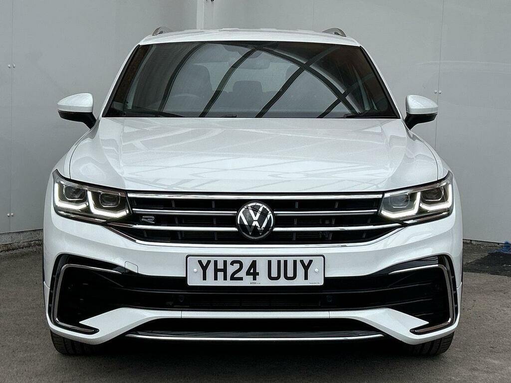 Volkswagen Tiguan Allspace 2.0 Tdi R-line Suv Dsg 4Motion Euro 6 YH24UUY White #4