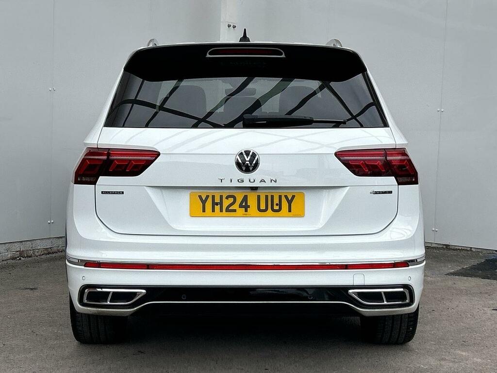 Volkswagen Tiguan Allspace 2.0 Tdi R-line Suv Dsg 4Motion Euro 6 YH24UUY White #5