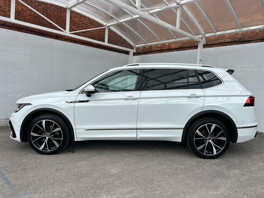 Volkswagen Tiguan Allspace 2.0 Tdi R-line Suv Dsg 4Motion Euro 6 YH24UUY White #6