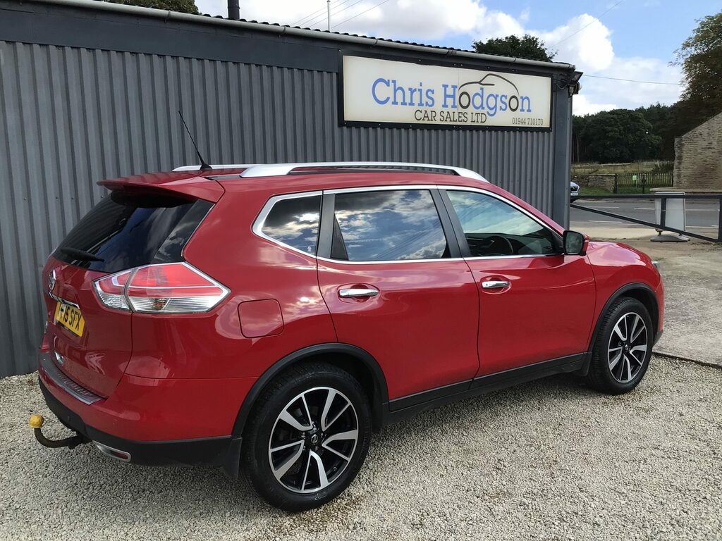 Nissan X-Trail N-tec 1.6 Dci 110 Bhp 4X4 Only 79 729 Mil Red #4