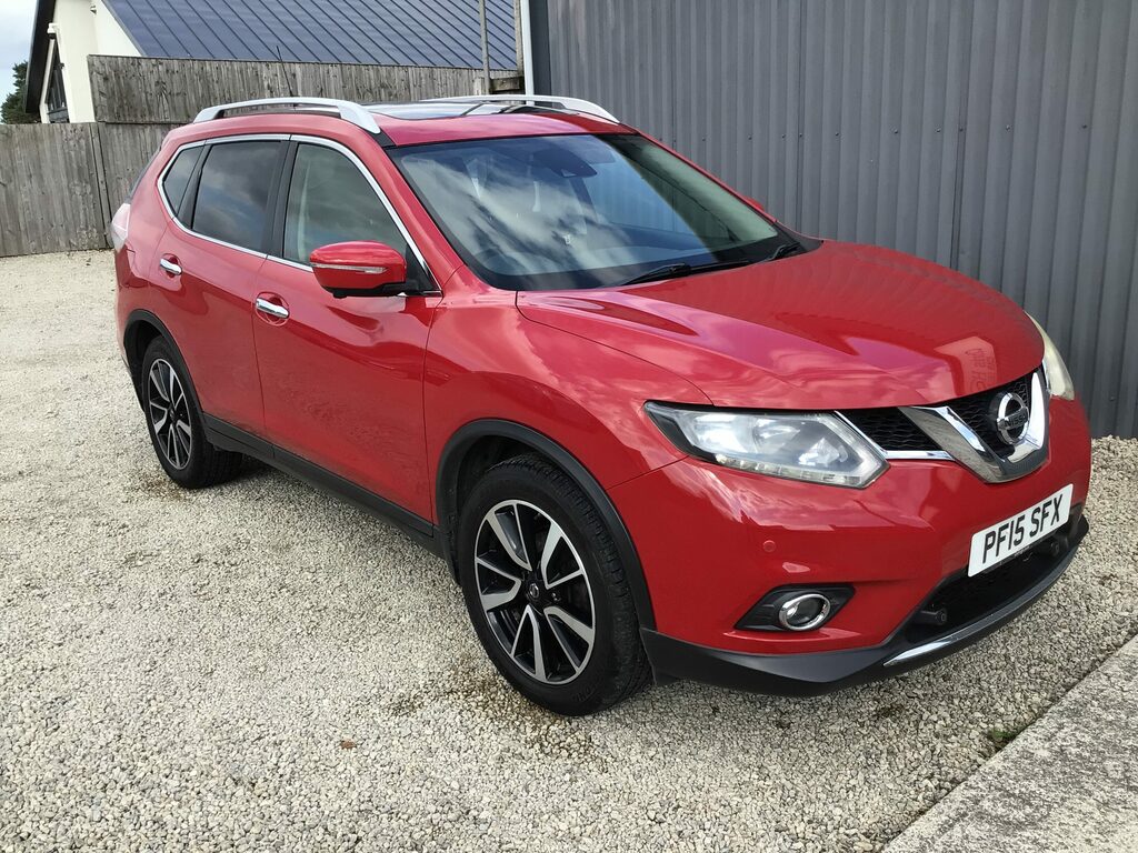 Nissan X-Trail N-tec 1.6 Dci 110 Bhp 4X4 Only 79 729 Mil Red #3