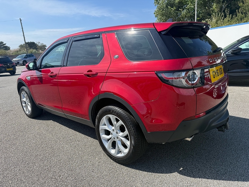 Land Rover Discovery Sport Td4 Hse GY16UGB Red #3