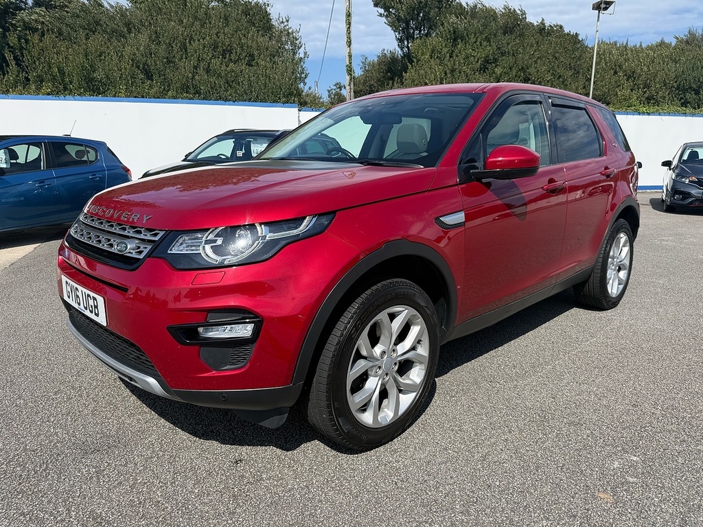Land Rover Discovery Sport Td4 Hse GY16UGB Red #2