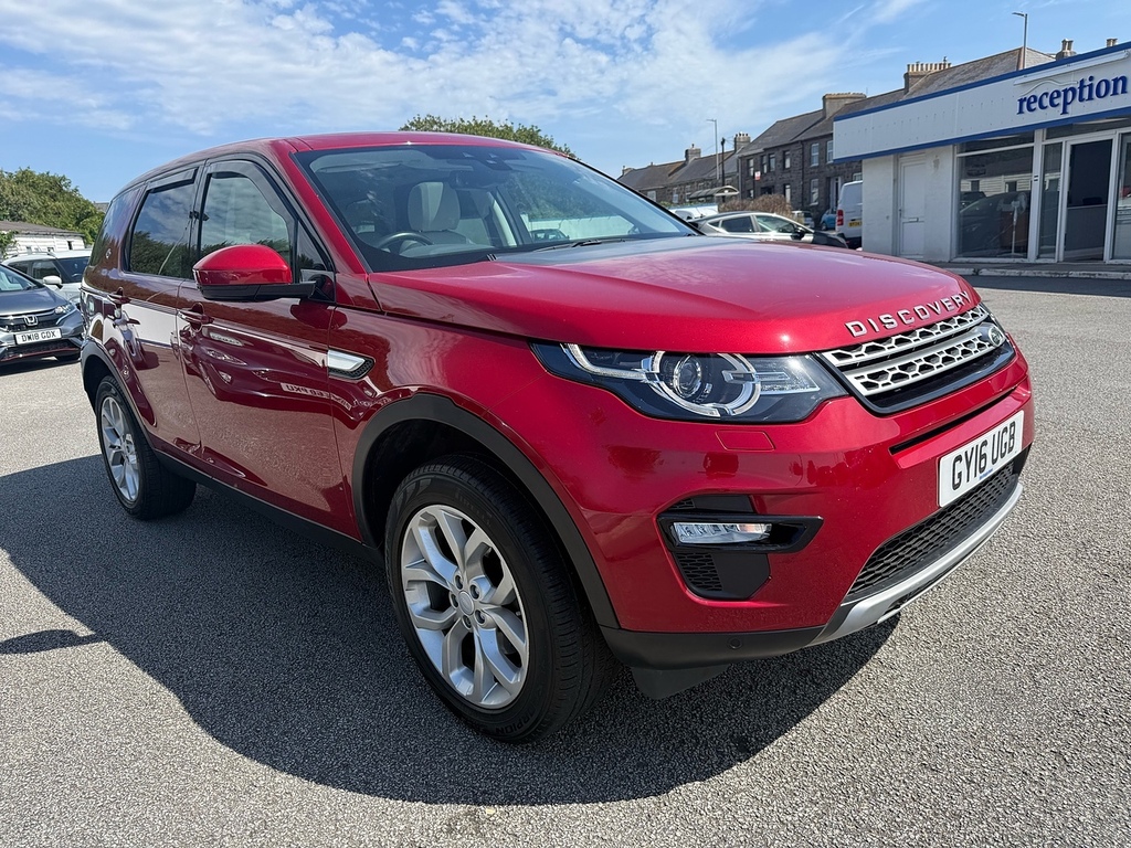 Land Rover Discovery Sport Td4 Hse Red