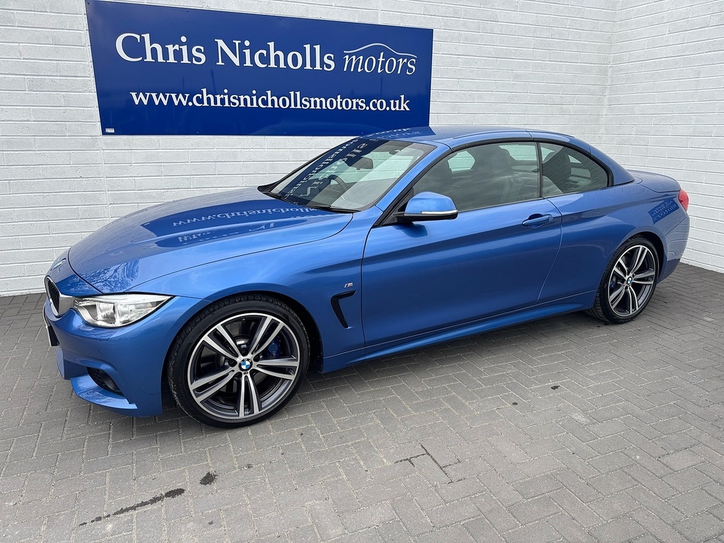 BMW 4 Series 440I M Sport Blue