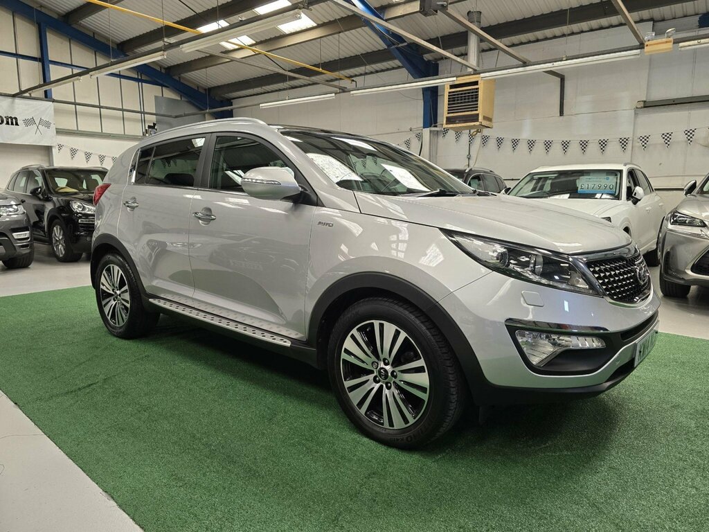 Kia Sportage 2.0 Crdi Kx-3 Awd Euro 5 Silver