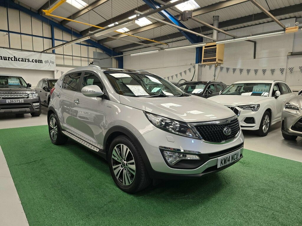 Kia Sportage 2.0 Crdi Kx-3 Awd Euro 5 Silver #2