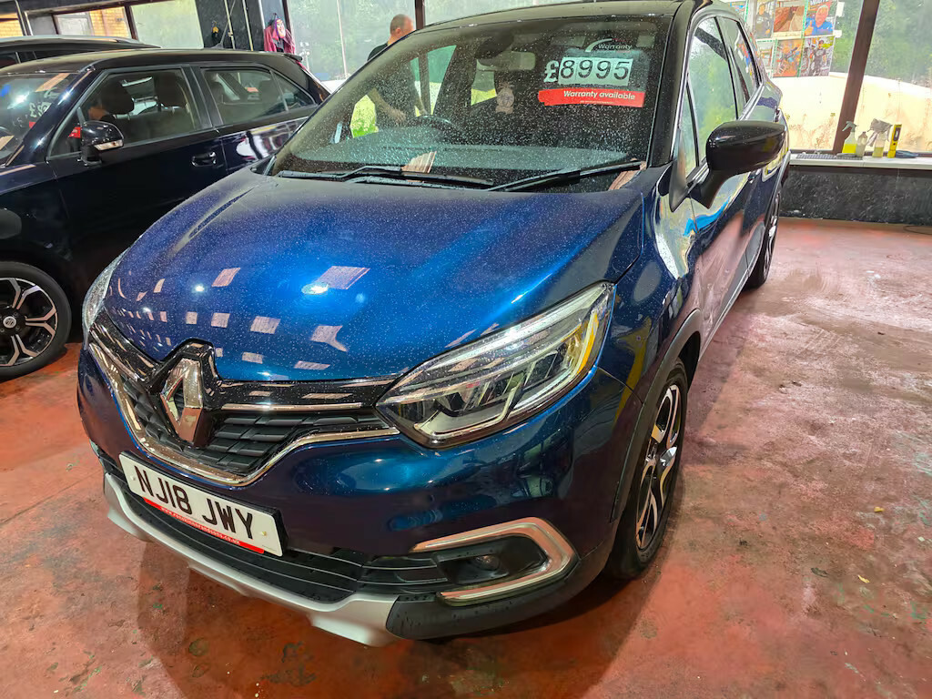 Renault Captur 1.5 Dci 90 Dynamique S Nav Hatchback Ma Black