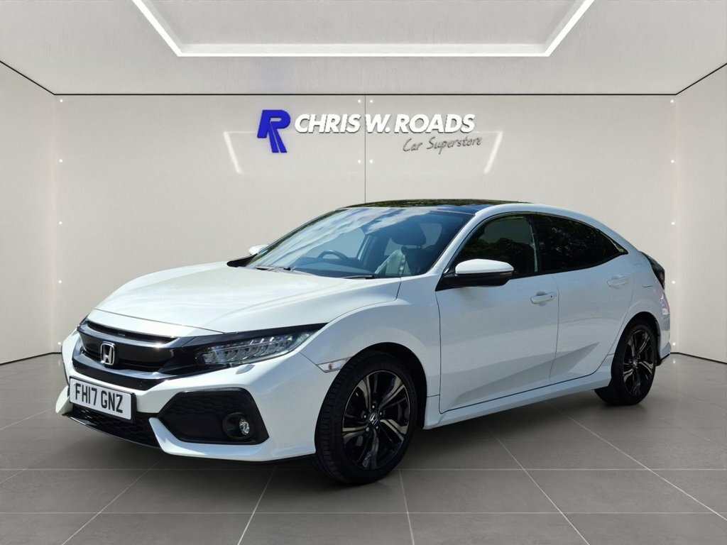 Honda Civic 1L Ex White #5