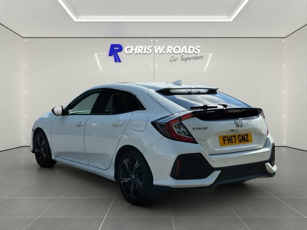 Honda Civic 1L Ex White #2