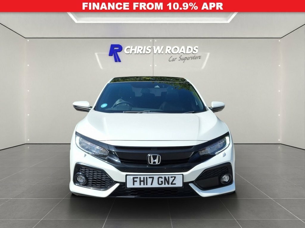 Honda Civic 1L Ex White #6