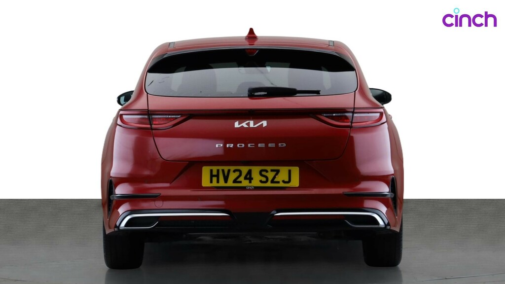Kia Proceed Gt-line Red #5