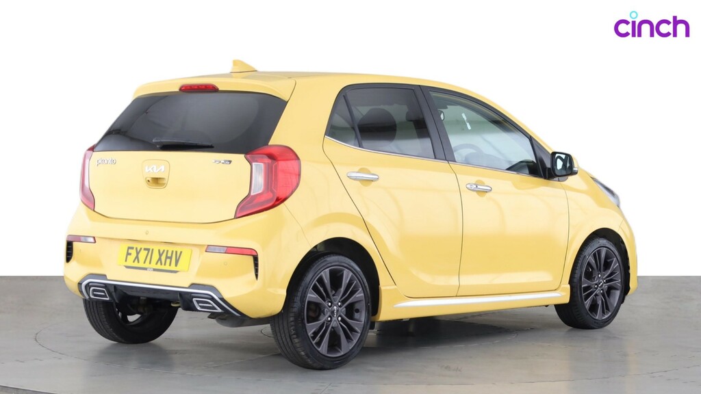 Kia Picanto 1.0 T-gdi Gt-line S White #3