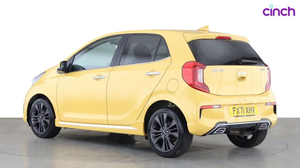 Kia Picanto 1.0 T-gdi Gt-line S White #6