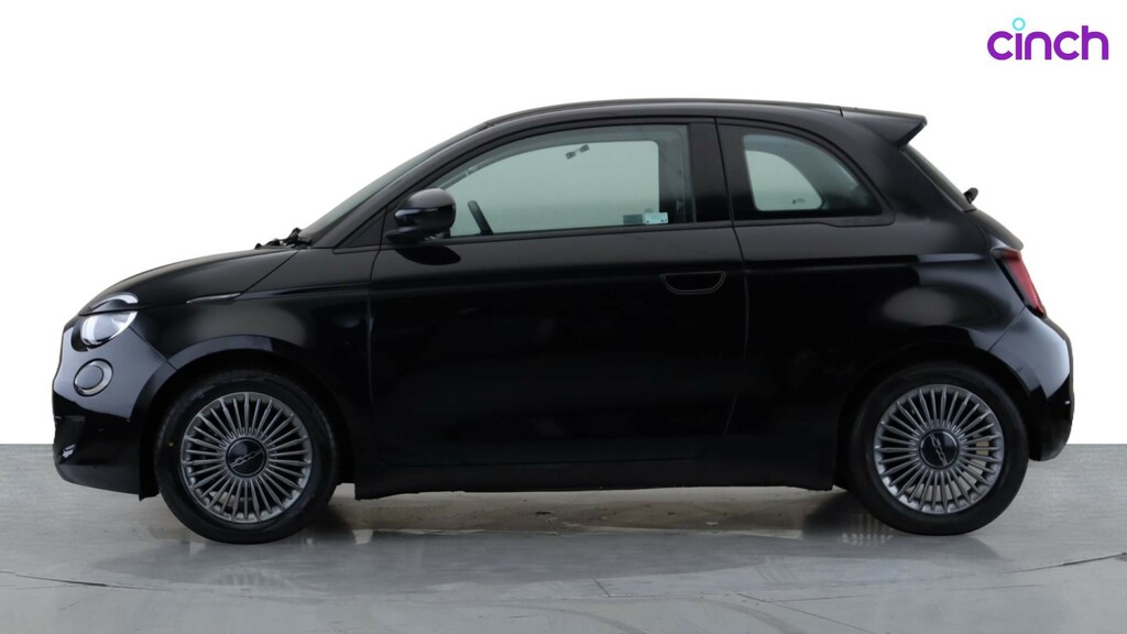 Fiat 500E E Black #7