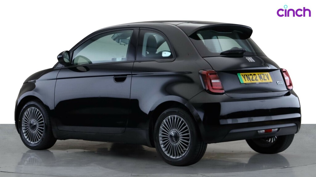 Fiat 500E E Black #6