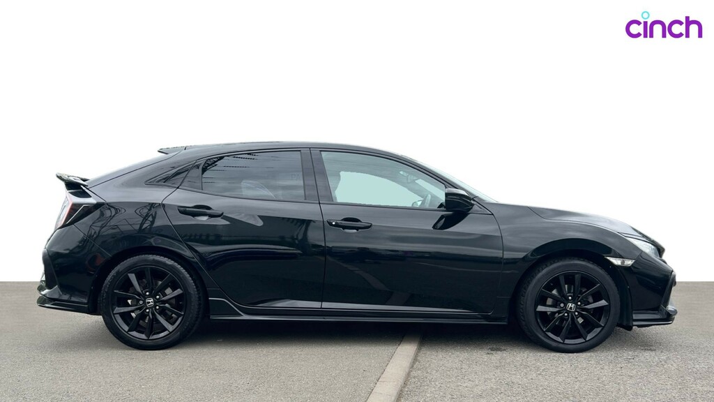 Honda Civic Hatchback Blue #2