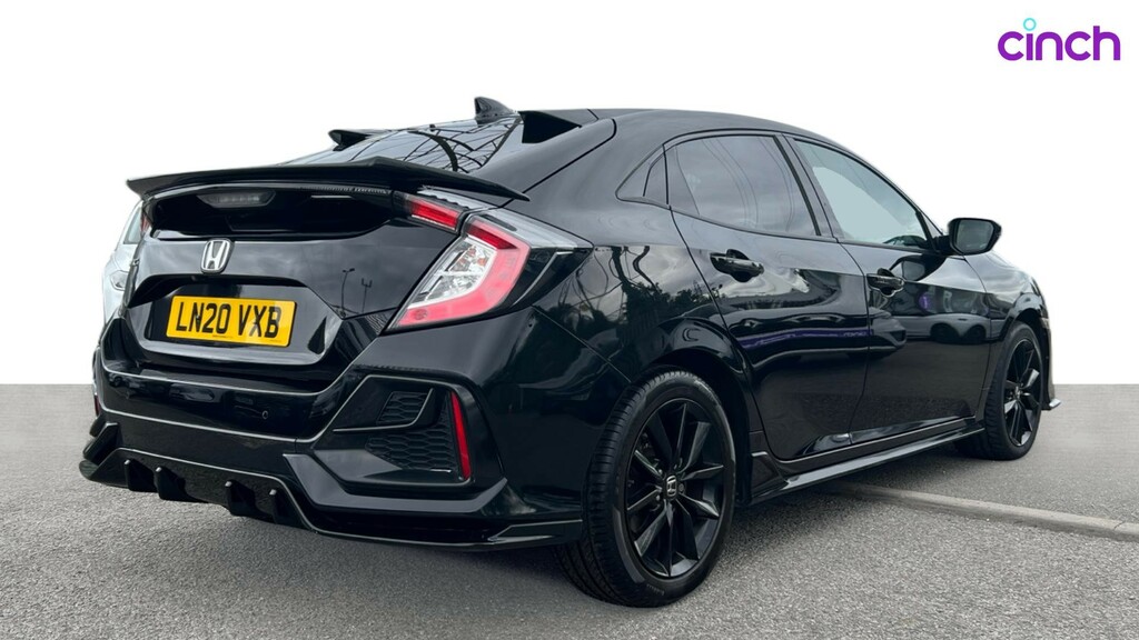 Honda Civic Hatchback Blue #3